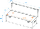 ROADINGER Universal Case Pro 100x30x30cm