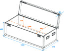 ROADINGER Universal-Case Profi 100x50x50cm