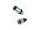 OMNITRONIC XLR plug 3pin bk 10x