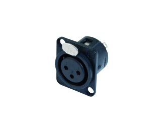 NEUTRIK XLR mounting socket 3pin NC3FDL-1-BAG