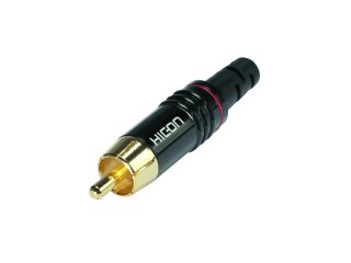 HICON RCA plug HI-CM06-RED