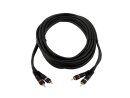 OMNITRONIC RCA cable 2x2 5m
