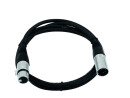 OMNITRONIC XLR Cable 5-pin 1m bk