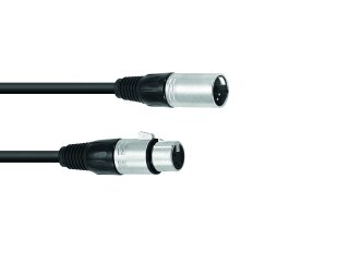 OMNITRONIC XLR cable 5pin 3m bk