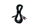 OMNITRONIC Adaptercable 3.5 Jack/2xRCA 6m bk