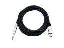 OMNITRONIC Adapter Cable XLR(F)/Jack mono 5m bk