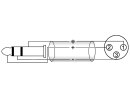 OMNITRONIC Adapterkabel XLR(F)/Klinke stereo 0,9m sw