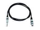 OMNITRONIC Adaptercable XLR(F)/Jack stereo 2m bk