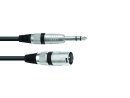 OMNITRONIC Adaptercable XLR(M)/Jack stereo 0.9m bk