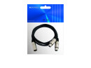 OMNITRONIC Adaptercable XLR(M)/2xXLR(F) 0,5m bk