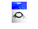 OMNITRONIC Adapter Cable 2xJack/2xRCA 1m bk