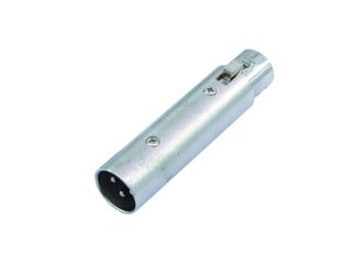 OMNITRONIC Adapter 3pol XLR(M)/5pol XLR(F)