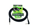 SOMMER CABLE Jack cable 6.3 mono 1x 90° 6m bk Neutrik