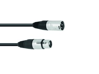 SOMMER CABLE XLR Kabel 3pol 1,5m sw Neutrik