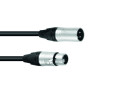 PSSO DMX cable XLR 3pin 1.5m bk Neutrik