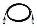 PSSO DMX cable XLR 5pin 1.5m bk Neutrik