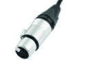 PSSO DMX cable XLR 5pin 3m bk Neutrik