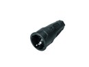 PC ELECTRIC Safety Connector Rubber bk