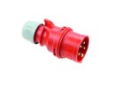 PC ELECTRIC CEE Plug 16A 5-pin rd