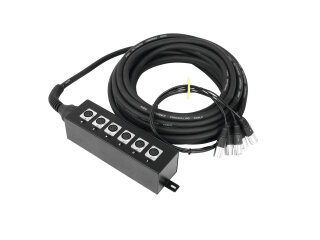 OMNITRONIC Multicore Stagebox 6IN 20m