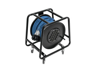 OMNITRONIC Multicore Stagebox 16/4 30m cable reel