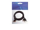 OMNITRONIC Snake-Kabel 8xCinch/8xKlinke mono 15m