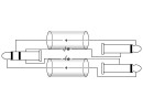 OMNITRONIC Snake-Kabel 8xKlinke/16xKlinke mono 15m