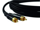 SOMMER CABLE RCA cable 2x2 3m bk Hicon