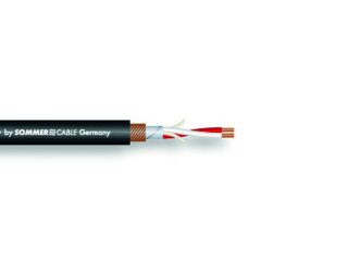 SOMMER CABLE DMX Kabel 2x0,34 100m sw BINARY 234