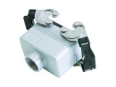 ILME Coupling Casing for 10-pin, PG 16, straight
