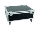 ROADINGER Flightcase 4x THA-250F with wheels