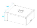ROADINGER Flightcase NSF-350