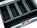 ROADINGER Flightcase 4x AKKU Flat Light Series