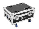 ROADINGER Flightcase 4x AKKU IP UP-4 QuickDMX mit...