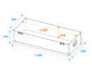 ROADINGER Flightcase 2x LCD ZL50