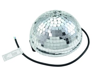 EUROLITE Half Mirror Ball 20cm motorized