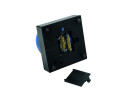 EUROLITE LED Buzzer-Polizeilicht blau