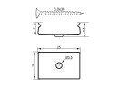 EUROLITE Mounting Bracket for U-profile 20mm Metal