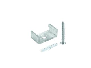 EUROLITE Mounting Bracket for U-profile 20mm Plastic