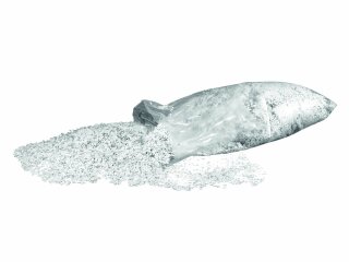 ACCESSORY Confetti, white, uv active, 7mm 10kg
