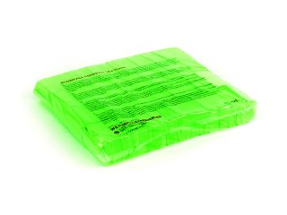 TCM FX Slowfall Confetti Rectangular 55x18mm, neon-green, uv active, 1kg