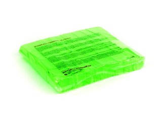 TCM FX Slowfall Confetti rectangular 55x18mm, neon-green, uv active, 1kg