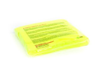 TCM FX Slowfall Confetti rectangular 55x18mm, neon-yellow, uv active, 1kg