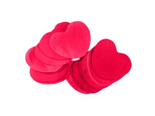 TCM FX Slowfall Confetti Hearts 55x55mm, red, 1kg