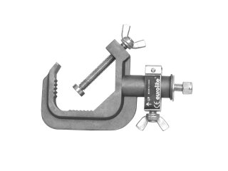 EUROLITE TH-90 Theatre Clamp silver