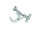 EUROLITE TH-260 QUICK-LOCK Coupler silver