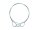 EUROLITE Steel Rope (SC) 900x3mm silver