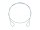 EUROLITE Steel Rope (SC) 900x4mm silver