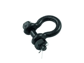 SAFETEX Shackle 10mm bk with Bolt, Mother, Splint