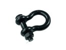 SAFETEX Shackle 22mm bk with Bolt, Mother, Splint